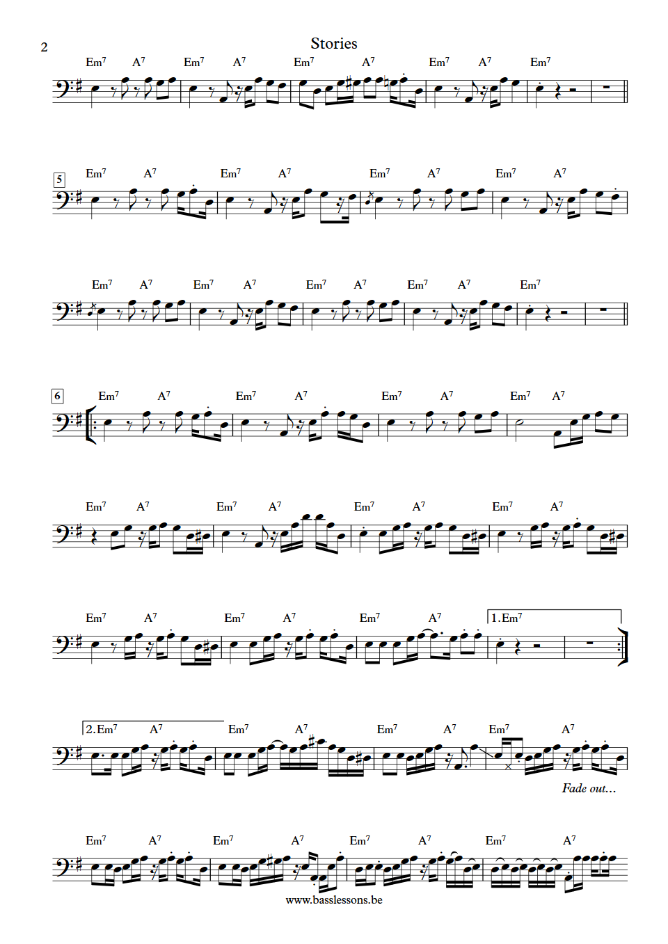 Chakachas sheet music