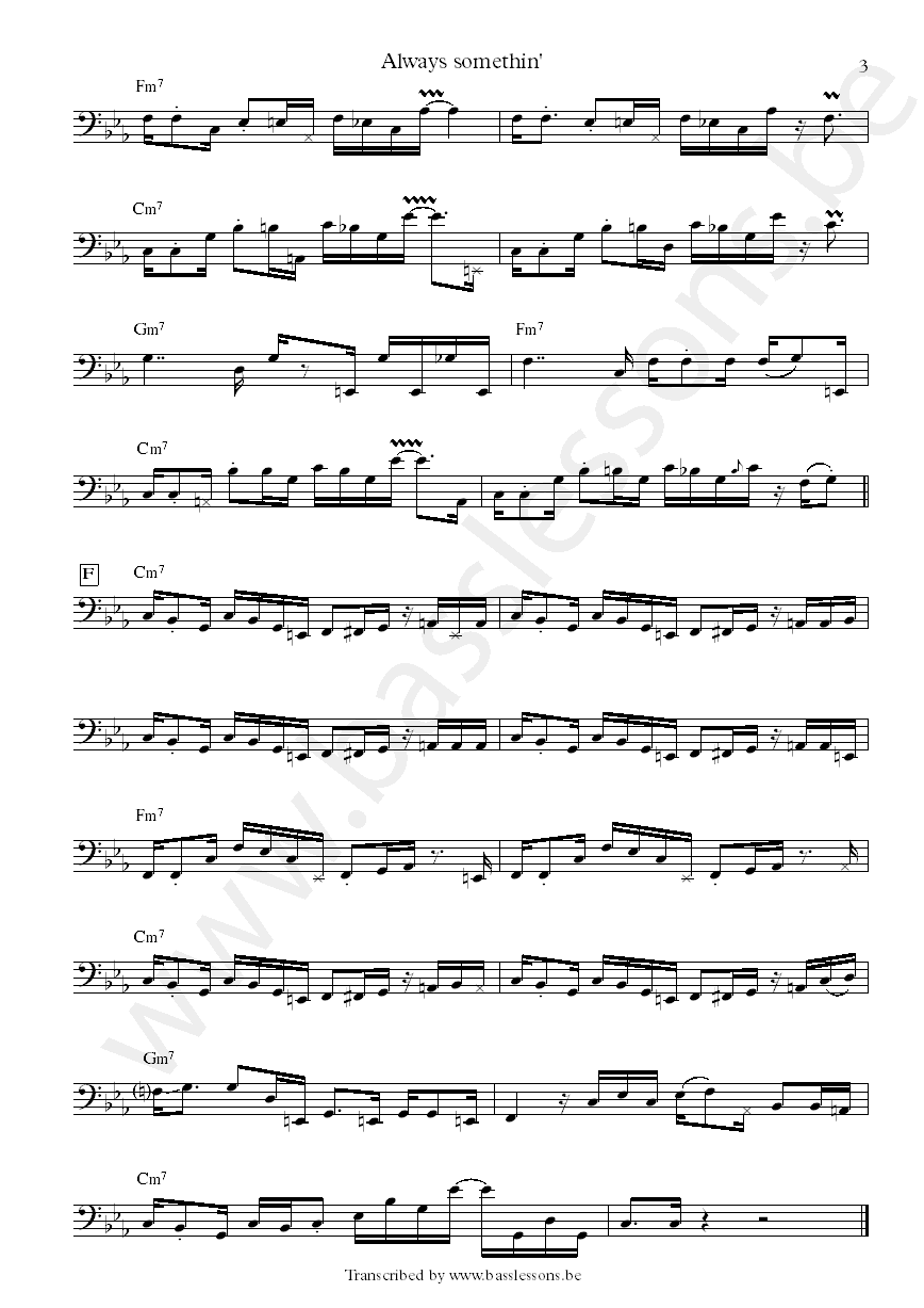 JMSN akways somethin bass transcription part 3