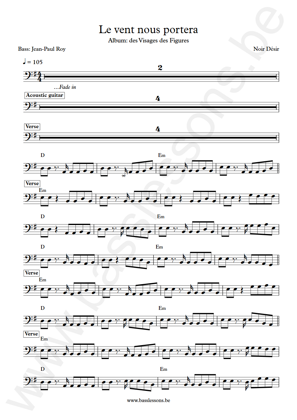 Paroles De Noir Désir Le Vent Nous Portera basles.be